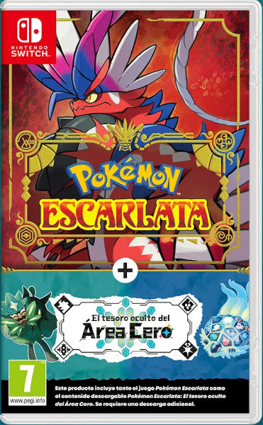 PokéMon Escarlata + Pack De ExpansióN PokéMon Escarlata + Pack De ExpansióN